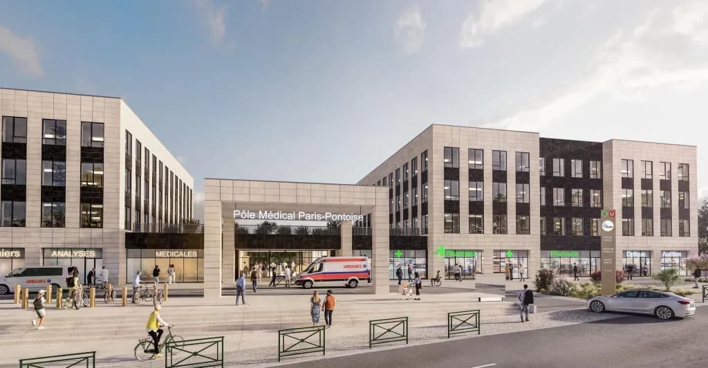 PÔLE MÉDICAL PARIS-PONTOISE : une nouvelle opportunité exceptionnelle d'installation en IDF. !