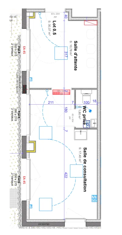 Location / Partage de cabinet médical ou paramédical (Neuf) Ambérieux d'azergues
