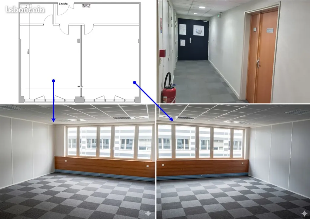 Bureau ou cabinet médical de 81 m² - Quartier Croix de Pierre-Route d'Espagne