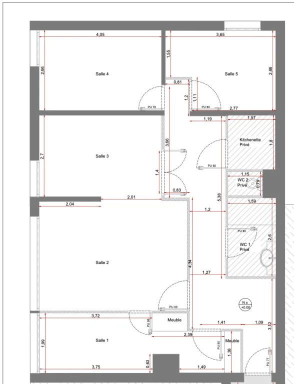 Location salle de consultation dans cabinet médical paramédical,  Saint-Leu-la-Forêt 95320