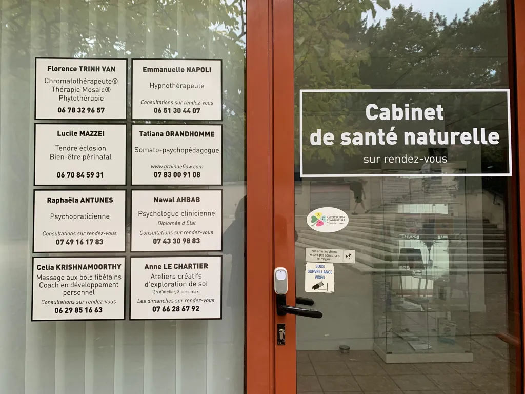 partage de cabinets: 12,84m2, 18,15 m2