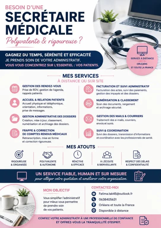 Secrétaire médicale