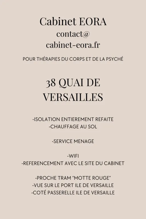 Location bureaux pour thérapeute