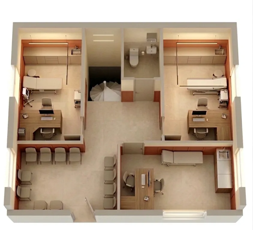 Location salle de consultation dans cabinet neuf 13006 CASTELLANE CANTINI
