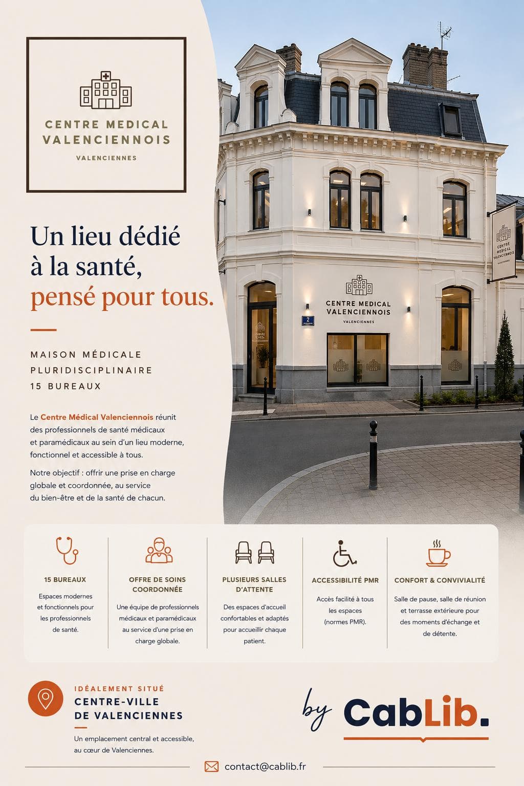 Cabinet médical - Valenciennes