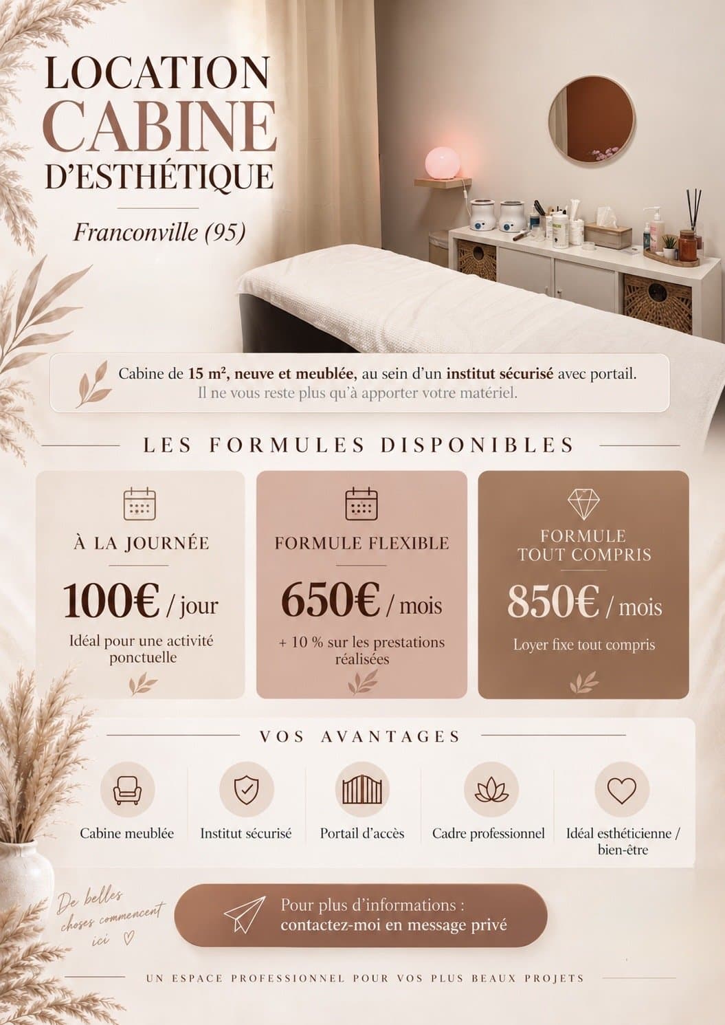 Cabinet médical - Franconville - 15 m²