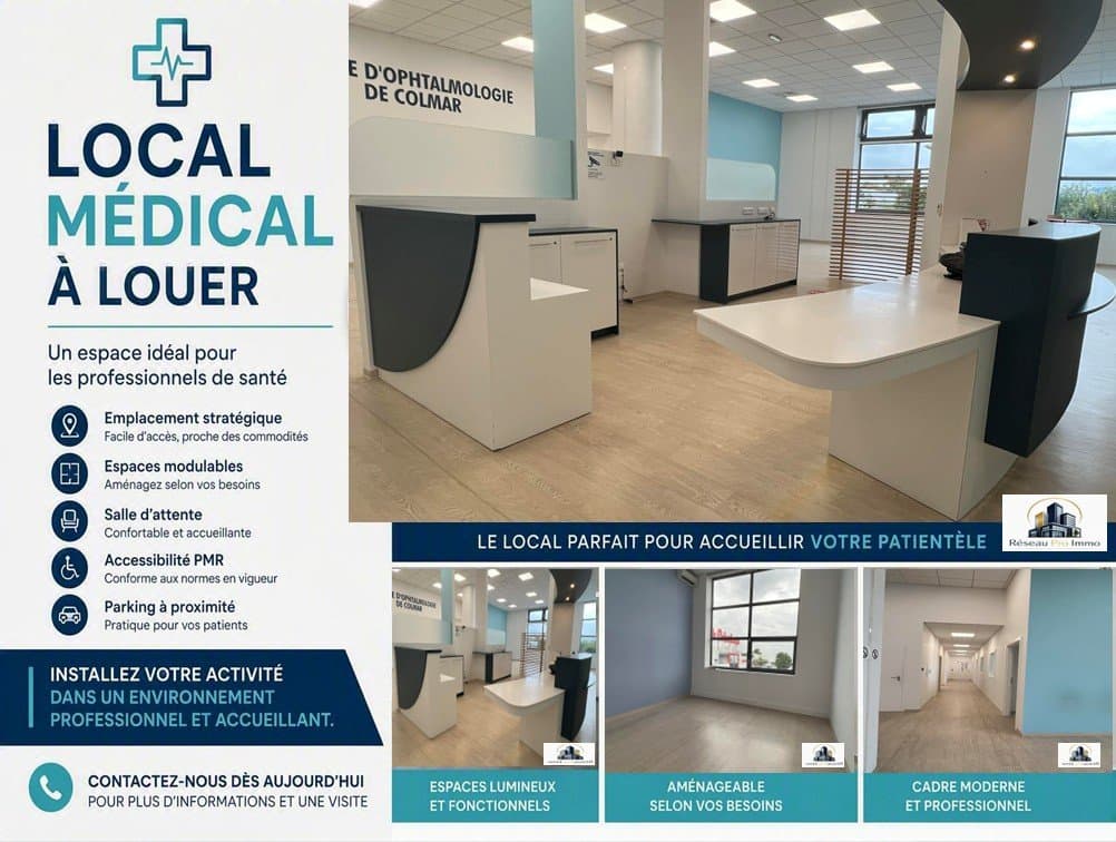 Cabinet médical - Colmar - 552 m²