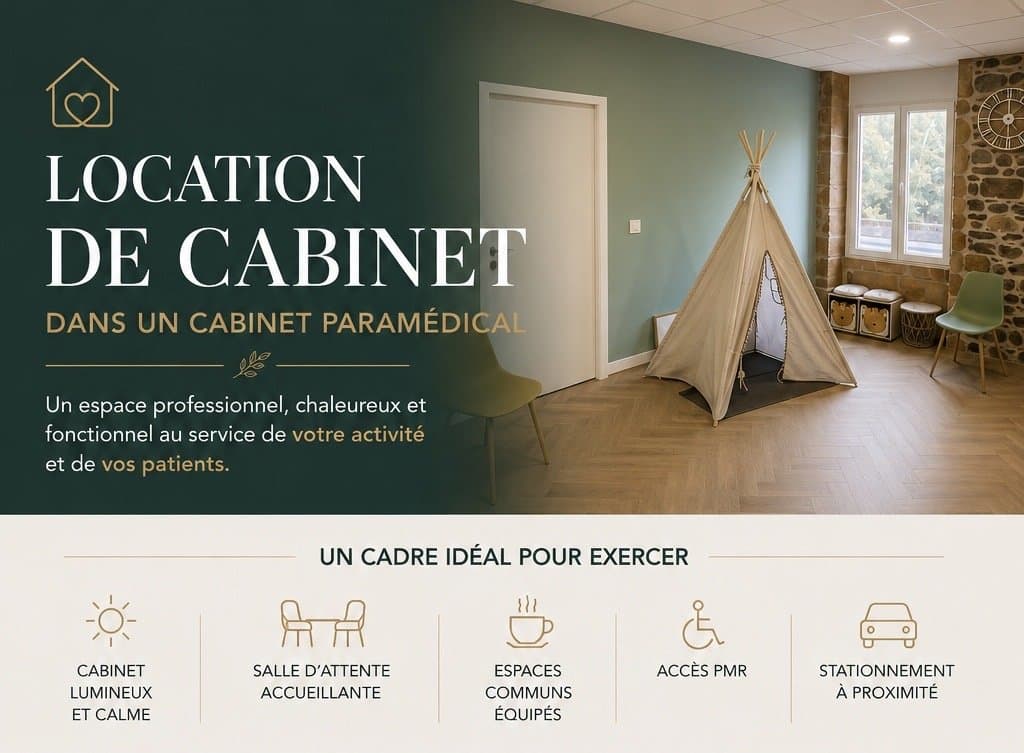 Local en maison de santé - Sain-Bel - 20 m²