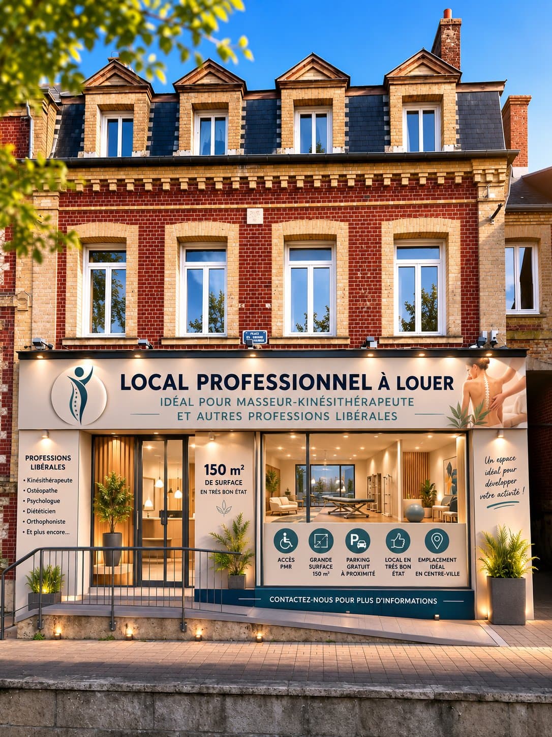Local en maison de santé - Saint-Romain-de-Colbosc - 150 m²