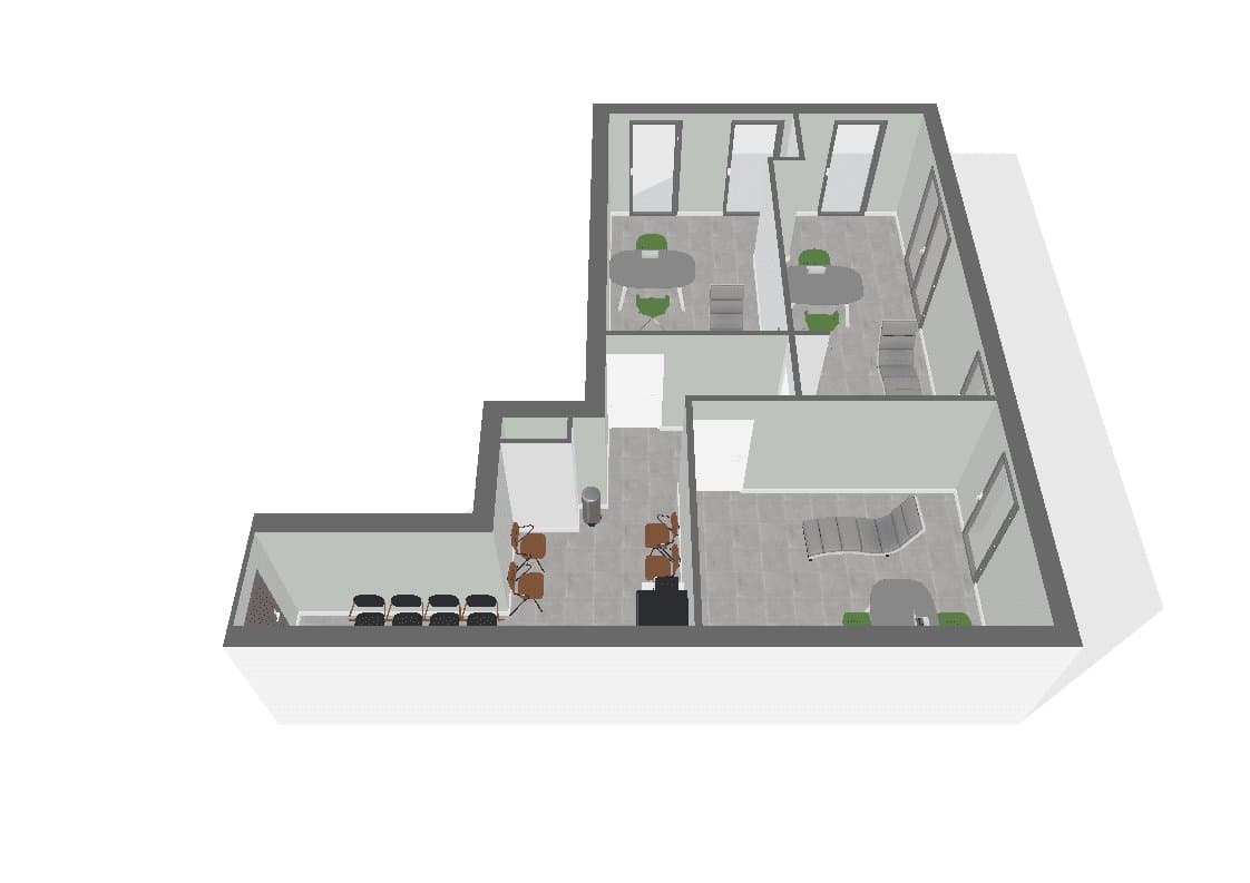 Cabinet médical - Sallenôves - 18 m²