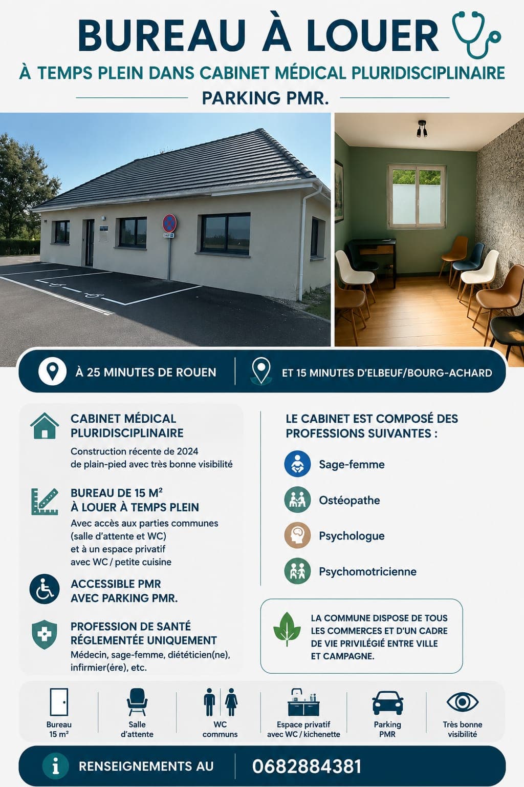 Cabinet médical - Grand Bourgtheroulde