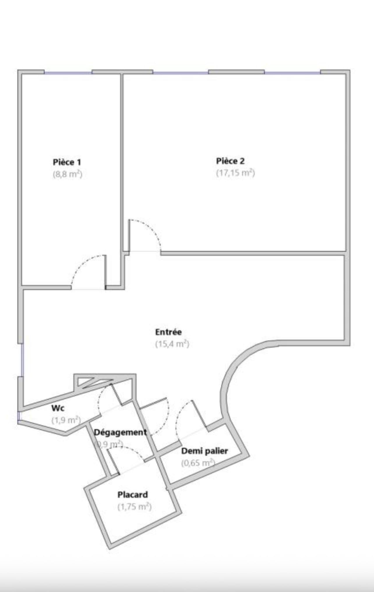 Cabinet médical - Marseille - 45 m²