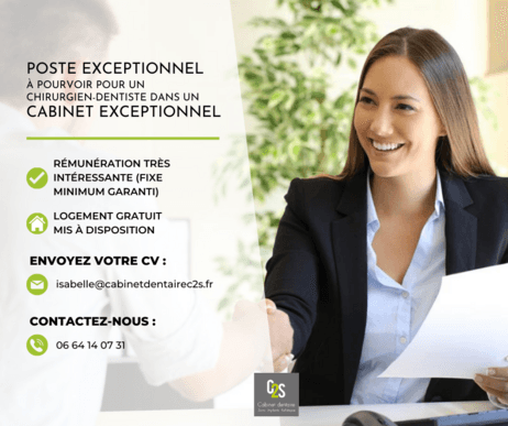 Chirurgien dentiste (h/f)