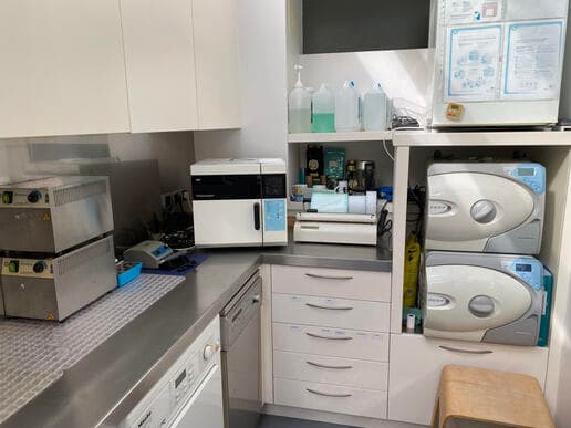 🦷 sydel · fécamp (76) – cabinet d'orthodontie, murs + fonds · réf. 7602