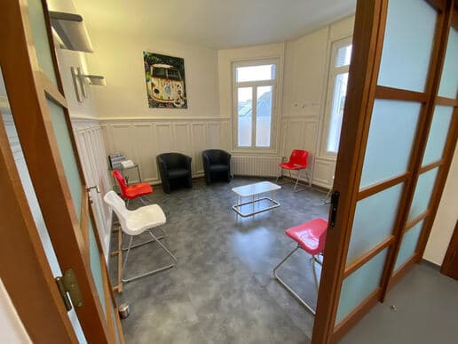 🦷 sydel · fécamp (76) – cabinet d'orthodontie, murs + fonds · réf. 7602