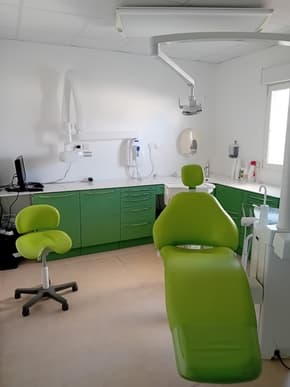 🦷 sydel · naveil (41) – murs + fonds, 2 fauteuils · réf. 4101