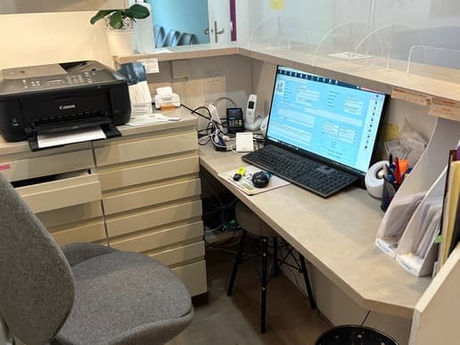 🦷 sydel · paris (75) – cabinet 2 fauteuils, orientation parodontie · réf. 7507
