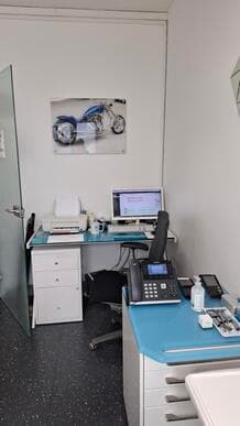 🦷 sydel · st brice sous forêt (95) – murs + fonds, 2 fauteuils · réf. 9503