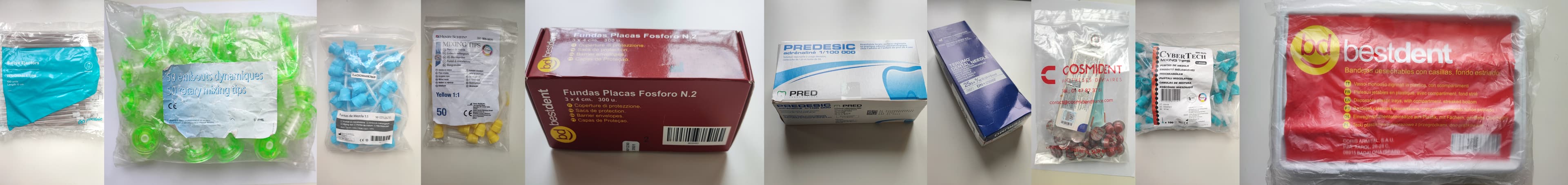 Matériel pour empreintes + Instruments de parodont