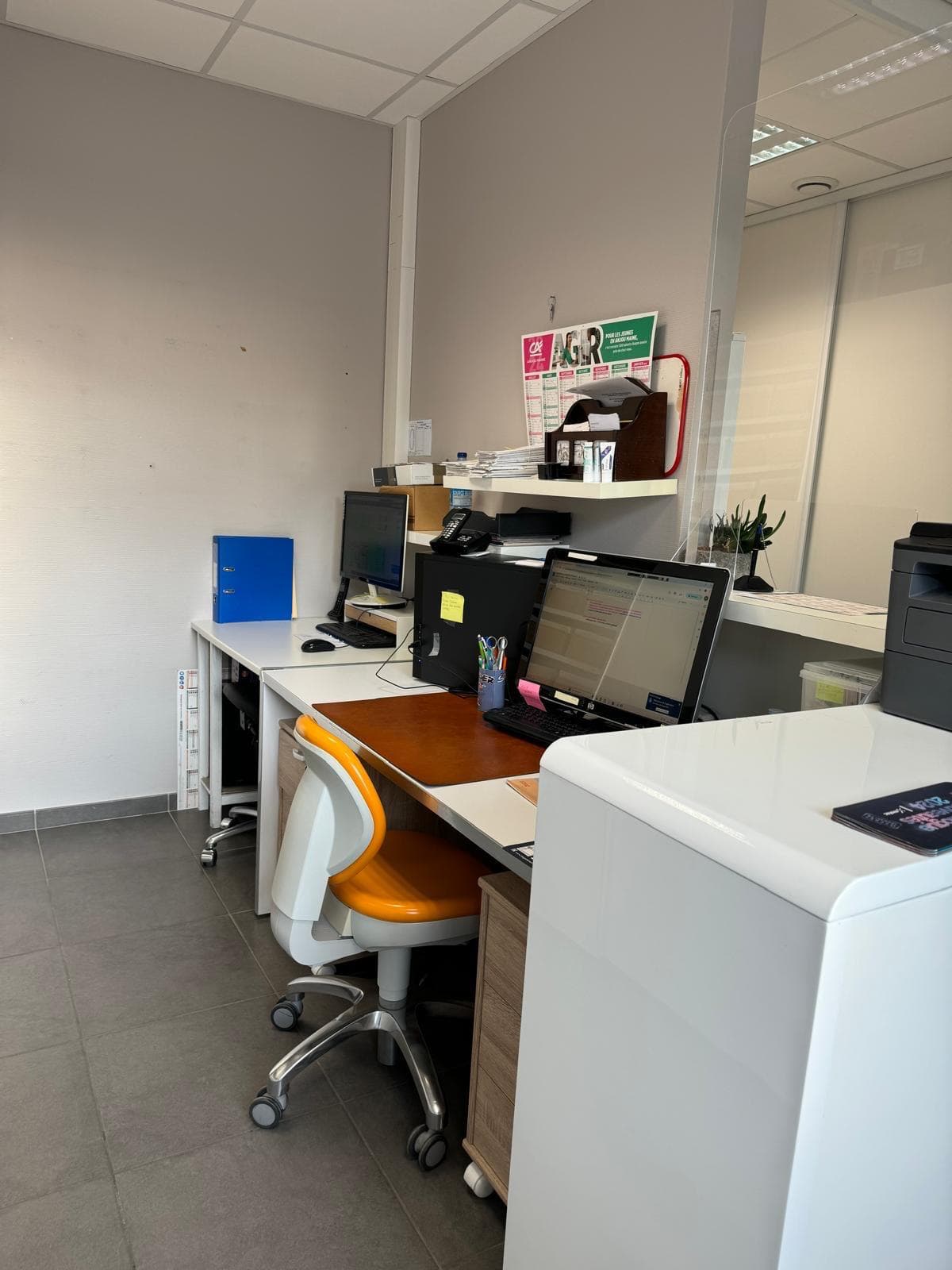 Vente cabinet cause départ en retraite