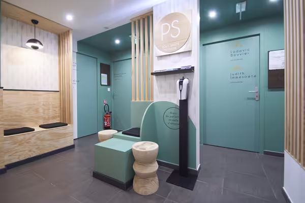 Cabinet médical à louer 16,9 m² – francheville-le-bas – rdc pmr avec jardin