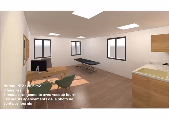 Annecy – médic center – cabinet de 22 à 27 m2