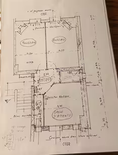 Belle salle de consultation à sous-louer à paris 11