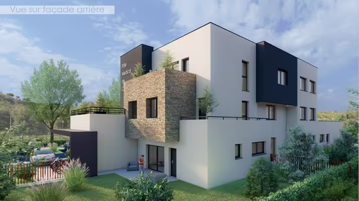 COLLIOURE – Pôle médical neuf (livraison T1 2026) – 3 cabinets disponibles au RDC