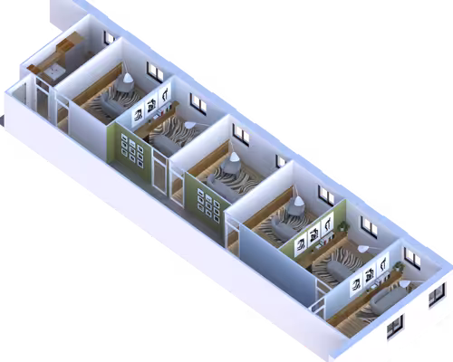 Projet de cabinet paramédical / médical villaroy