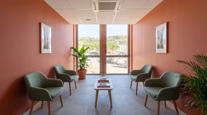 Opportunité unique : cabinet spacieux et indépendant à louer au cœur de la msp de mouans-sartoux (06)