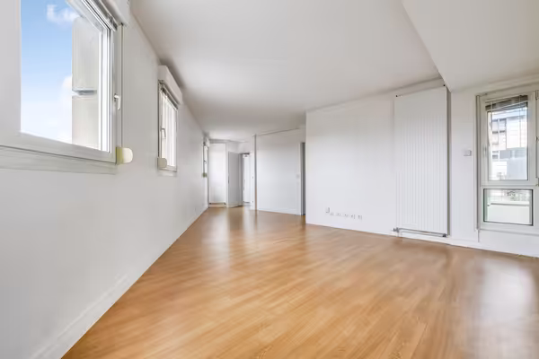 Paris 19ème, idéal profession libérale 2 pièces de 58 m2