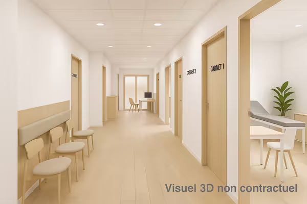 MIOS – Cabinets médicaux et paramédicaux à louer au sein d’un pôle santé dynamique