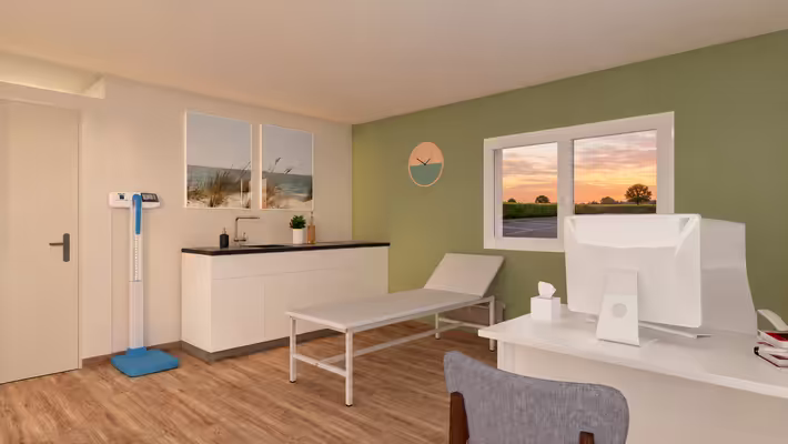 Bureau médical / paramédical neuf à louer – wimereux (62)