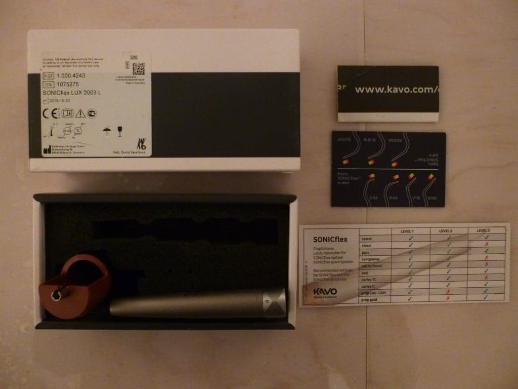 Détartreur KAVO neuf SONICFLEX LUX 2003L